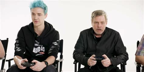 mark hamill and ninja play fortnite together for xbox sessions