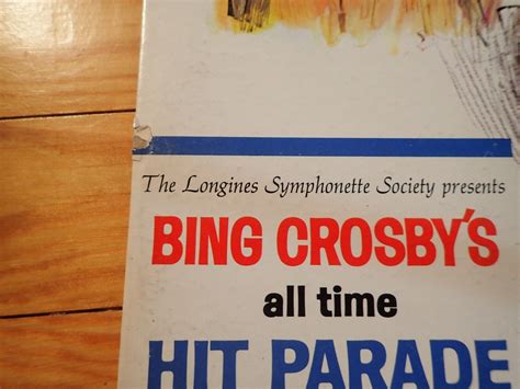 Bing Crosbys All Time Hit Parade Vinyl Lp 1970 Longines Symphonette Society Vg Ebay