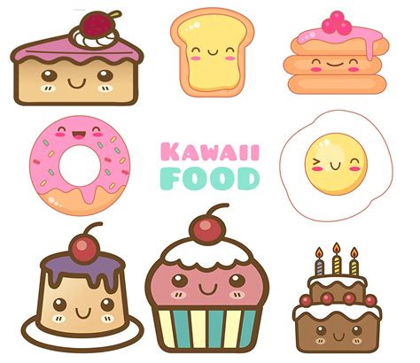 Cute Food Things To Draw