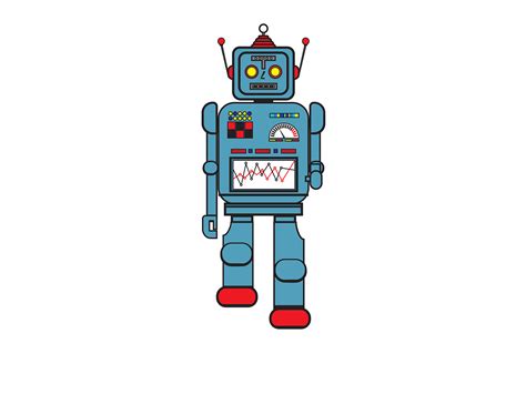 Robot  By Kelly Ann Raver On Dribbble