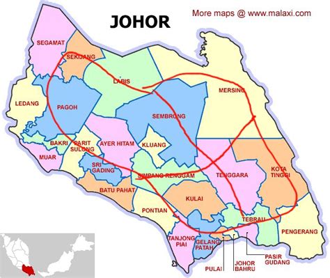 Ayer Hitam Johor Map Rachel Baker