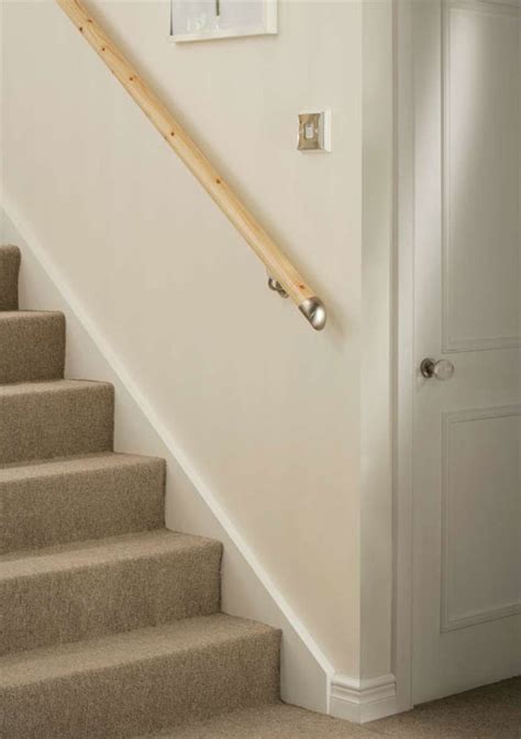 Stair Banister Wall Mounted Lambs Tongue Handrails