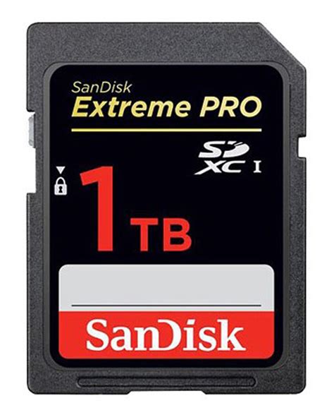 Sandisk Extreme Pro Sdxc De 1 Tb