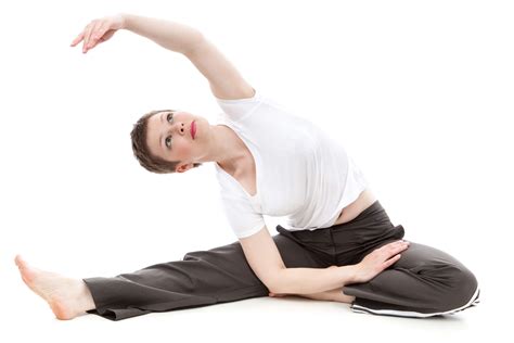 Balance Body Exercise Female Fitness Girl Health Lifestyle Mat