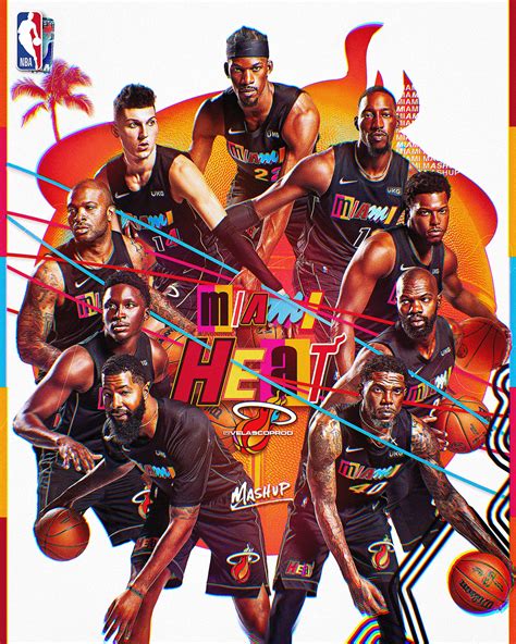 Miami Heat Mashup Collection On Behance
