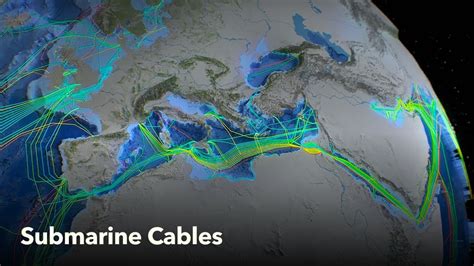 Animated Maps Submarine Cables Youtube