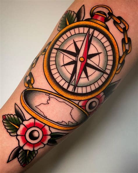 Compass Tattoos Meanings Tattoo Styles And Tattoo Ideas