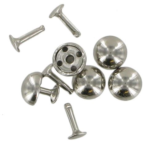 Chrome Domed Rivets 5 Pack At Bagspares