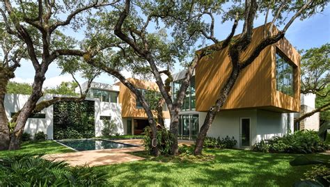 The purpose of the tree canopy fund program is to stop the decline of arlington county's tree cover/canopy by planting more trees on private property and maintaining champion tree designated. Shiny New Miami Mansion Under A Canopy Of Oak Trees ...