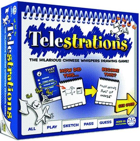 Buy telestrations after dark party game at integratzia.ru pickup & delivery integratzia.ru players must draw what they see on a card and then other players must guess what the drawing is. Telestrations Card Board Family Game Brand New | Games ...