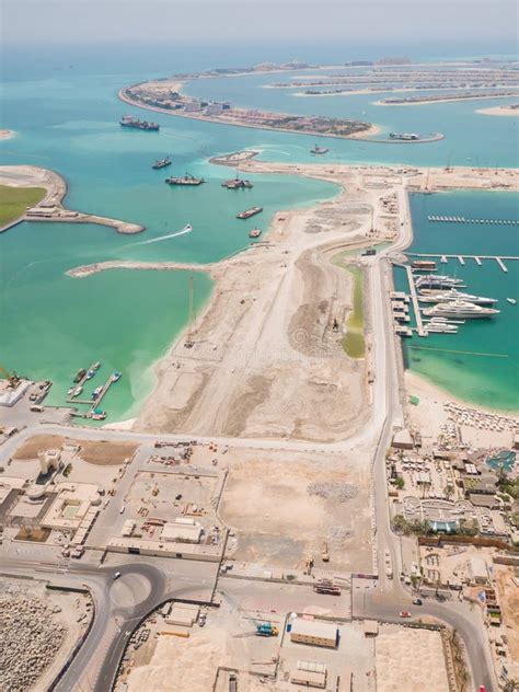 Construction Of An Artificial Island Palm Jumeirah With Construction