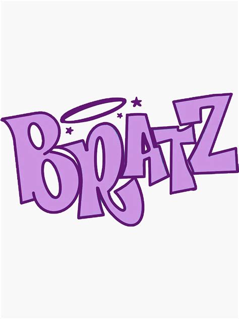 Bratz Purple Logo Sticker For Sale By Savannahcarbone Redbubble