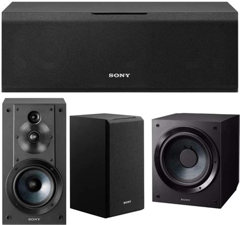 Sony Sscs8 2 Way 3 Driver Center Channel Speaker With