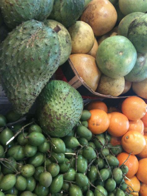Tropical Fruits Of Puerto Rico