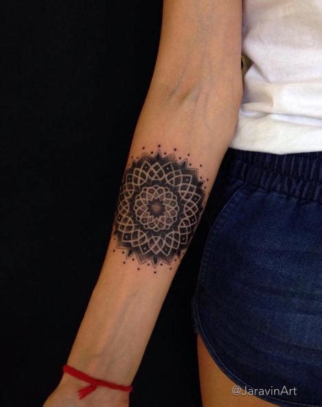 Forearm Mandala Tattoo By Artemiy Tattoonow
