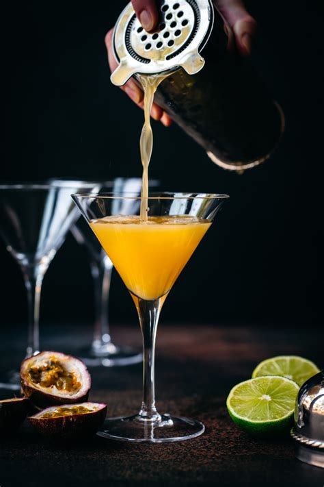 This Passion Fruit Martini Has It All Sweet Tangy Refreshing And Just So Good Its Quick And