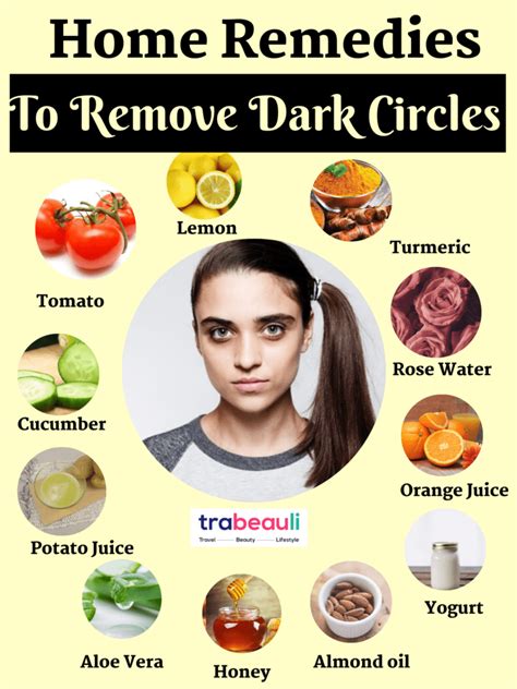 How To Get Rid Of Dark Circles At Home Overnight Trabeauli Dark