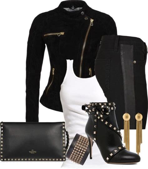 Biker Chic Nyc By Lbite1 On Polyvore Cute Fashion Fashion Outfits