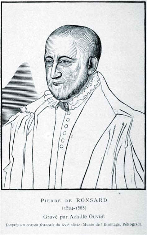 Pierre De Ronsard 1524 1585 À La Française
