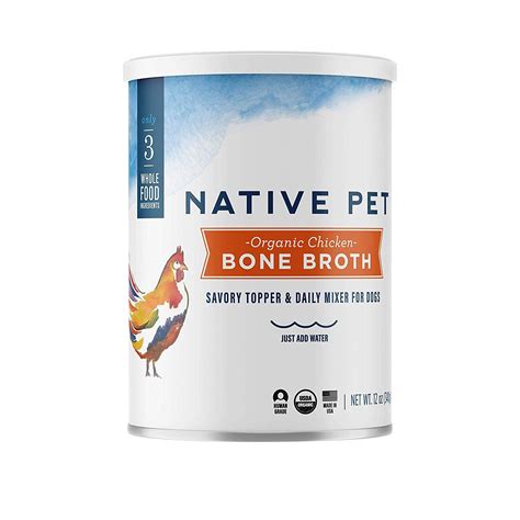 Now you can diy this insanely good dish at. AmazonSmile : Native Pet Organic Bone Broth for Dogs and ...