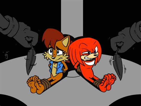 Sally And Knux Are Bound For Trouble By Knighthawk 7 On Deviantart