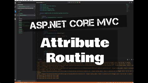 ASP NET Core MVC Attribute Routing