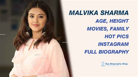 Malvika Sharma Biography Age Wiki Movies Instagram
