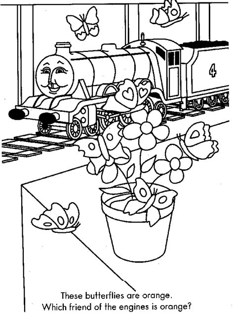 Thomas The Tank Coloring Pages Coloring Home