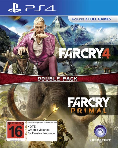 Far Cry 4 Far Cry Primal Compilation Ps4 Buy Now At Mighty Ape Nz