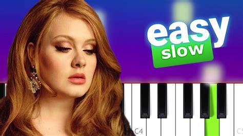 Adele Someone Like You Easy Slow Piano Tutorial Someone Like You Piano Piano Tutorial