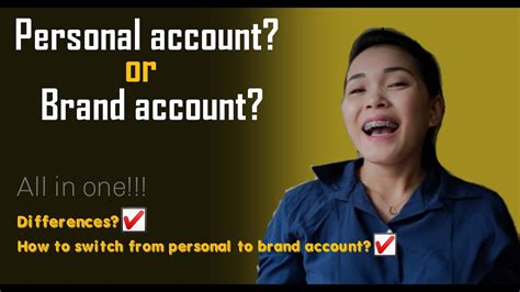 A brand account on youtube can help teams establish a business. What is Personal account and Brand account? DIFFERENCES ...