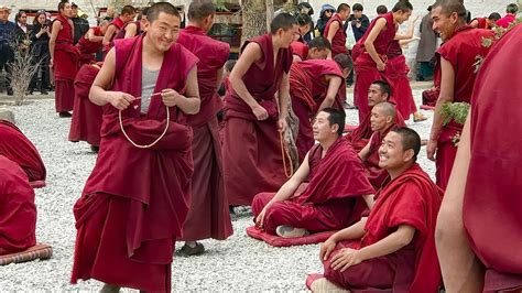 Monks Debate Buddhist Philosophy In Tibet Youtube