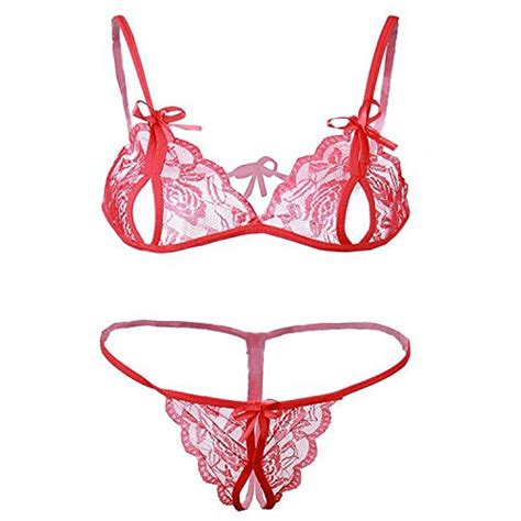 Buy Lusty Lingerie Women Open Crotch Lingerie Set On Amazon