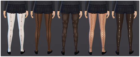 Sims 4 Ccs The Best Stockings By Sourwolfsims