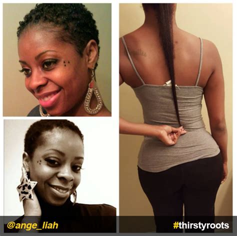Your body won't react immediately, even to these methods. Instafeature: natural hair growth regimen @ange_liah