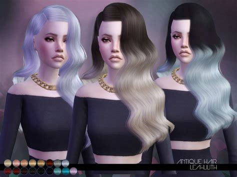 Antique Hair By Leahlillith At Tsr Sims 4 Updates