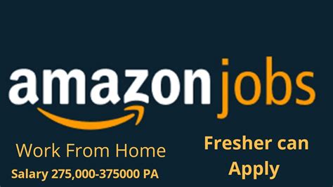Amazon Latest Jobs Openings100 Job Openings Work From Home Youtube