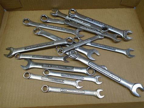Craftsman Usa 6 Point Combination Wrench 7 19 Mm Choose Your Size