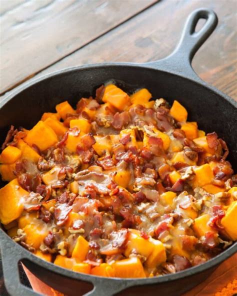 Roasted Sweet Potatoes With Bacon And Maple Syrup Recipe