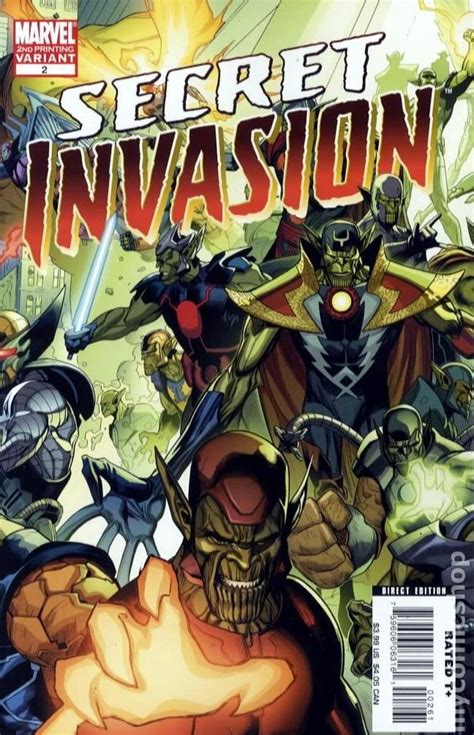 Secret Invasion 2008 2e Comic Covers Superhero Art Marvel Comics