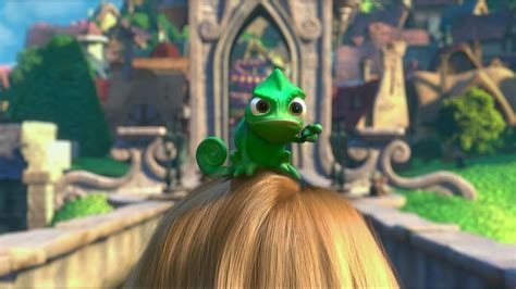 Disney Tangled Pascal Character Digital Wallpaper Movies Tangled