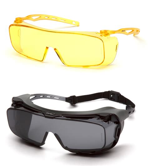 Pyramex Over The Spectacle Safety Glasses Designed To Fit Todays
