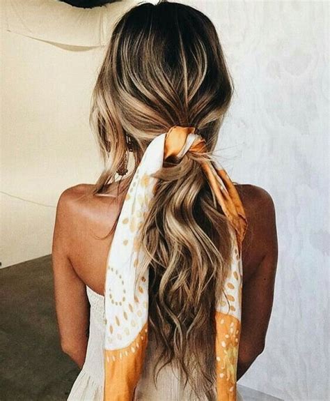 Follow Us Popcherry For More Daily Inspo Popcherry Long Hair Styles Hair Styles Scarf