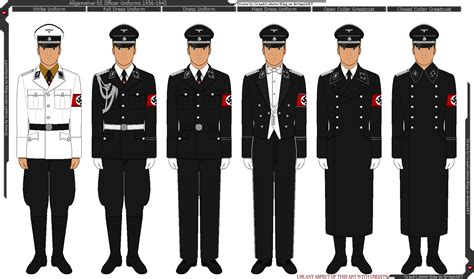 Allgemeine-SS Officer Uniforms by Grand-Lobster-King on DeviantArt png image
