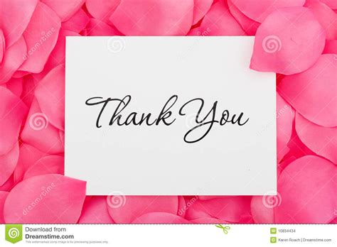 Thank You With Love Stock Photo Image Of Correspondence 10834434