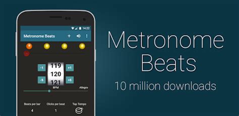 A basic metronome app that is modern and sleek, metronome touch offers the same functionality most basic metronome apps do but in an updated display. Metronome Beats - Apps on Google Play
