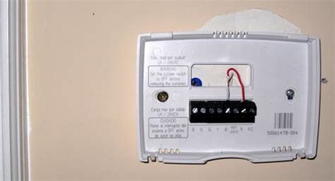 honeywell thermostat wiring  wires