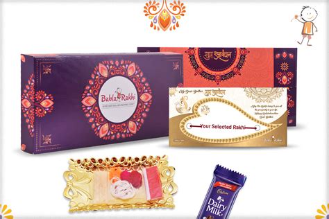 Exclusive Red Bhaiya Bhabhi Rakhi Send Rakhi Gifts Online