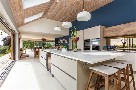 Modern Handless Kitchen In Tenterden Contemporary Kitchen Design