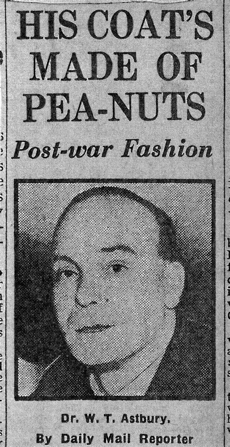 The man in the monkey nut coat: how a 1940s scientist made ‘vegan wool